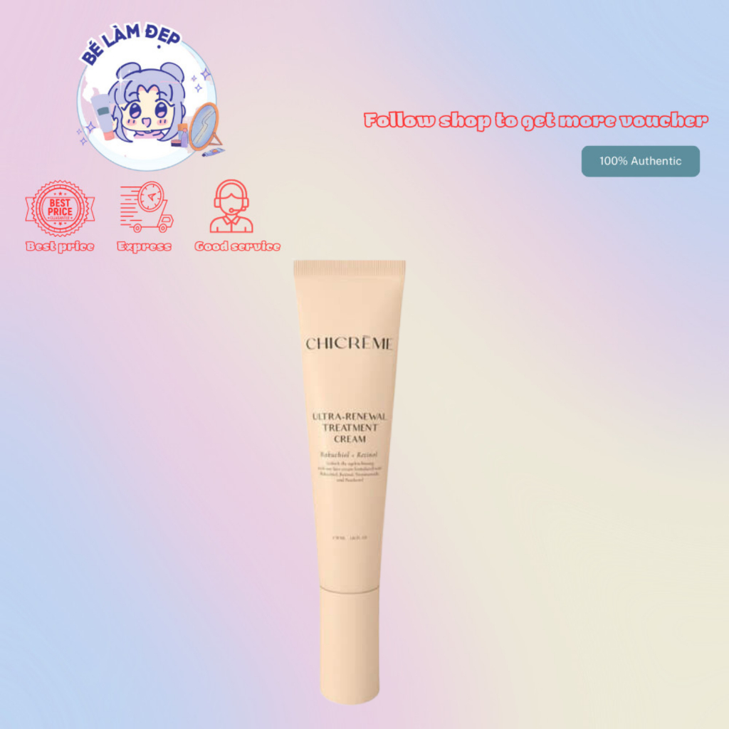 Kem Tái Tạo Da Chicreme Ultra - Renewal Treatment Cream - 30ml