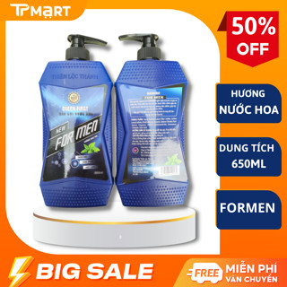 Dầu gội nước hoa nam, dầu gội hương nước hoa FORMEN 650ml