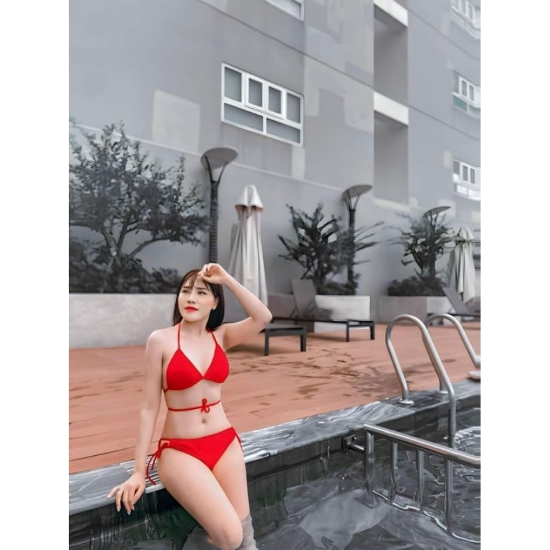BiKiNi 2 Mãnh Dây Dài Tam Giác👙
