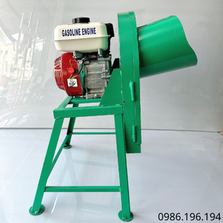 Máy băm chuối mịn nguyên cây . động cơ " chạy xăng " gx 200 . 6.5hp .