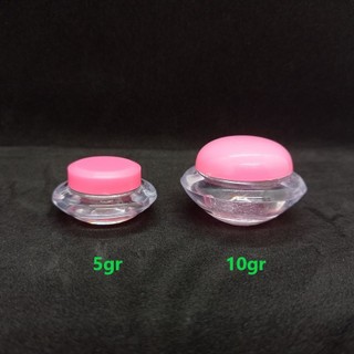 hủ đựng kem face 5gr (vuông thấp,đĩa bay,tháp vuông)