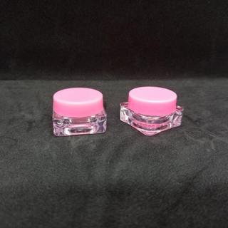 hủ đựng kem face 5gr (vuông thấp,đĩa bay,tháp vuông)