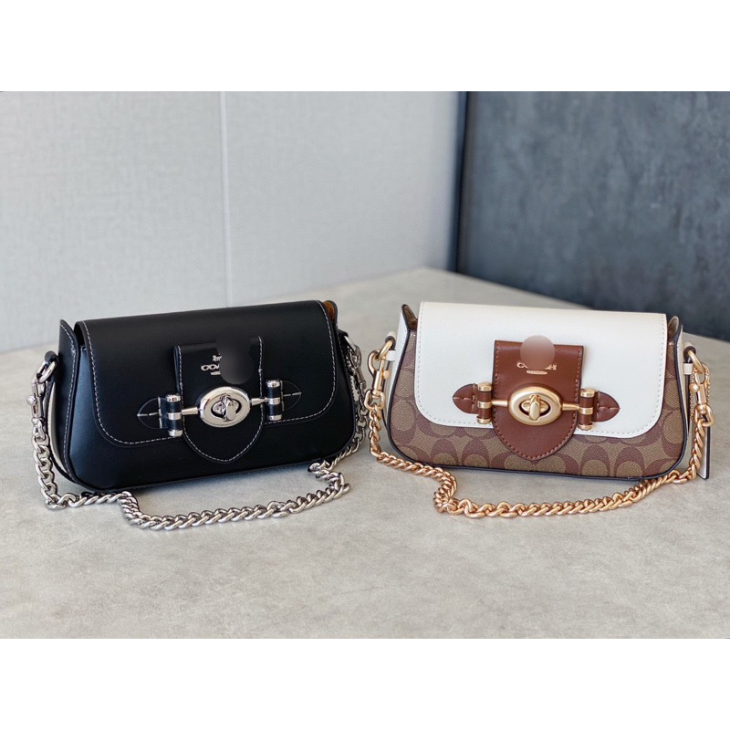 Túi coach brie kẹp nách nữ