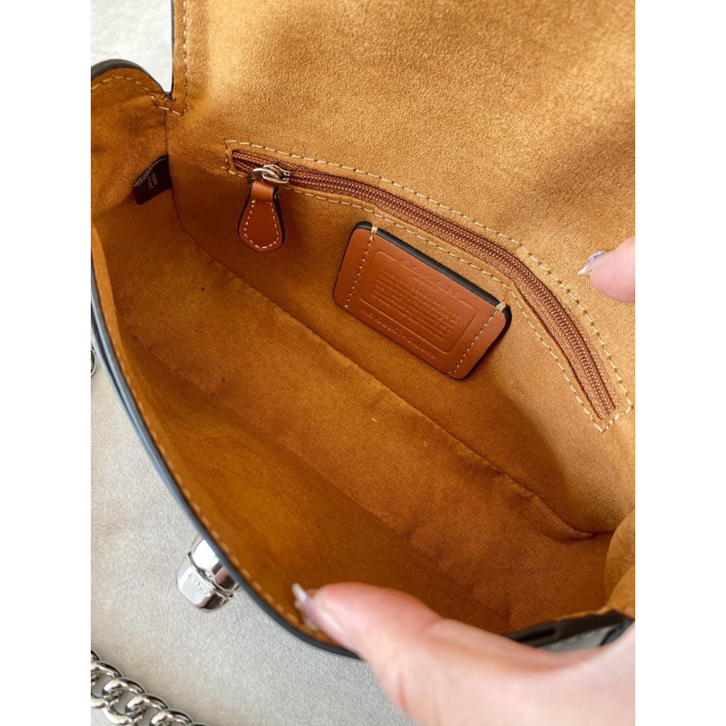 Túi coach brie kẹp nách nữ