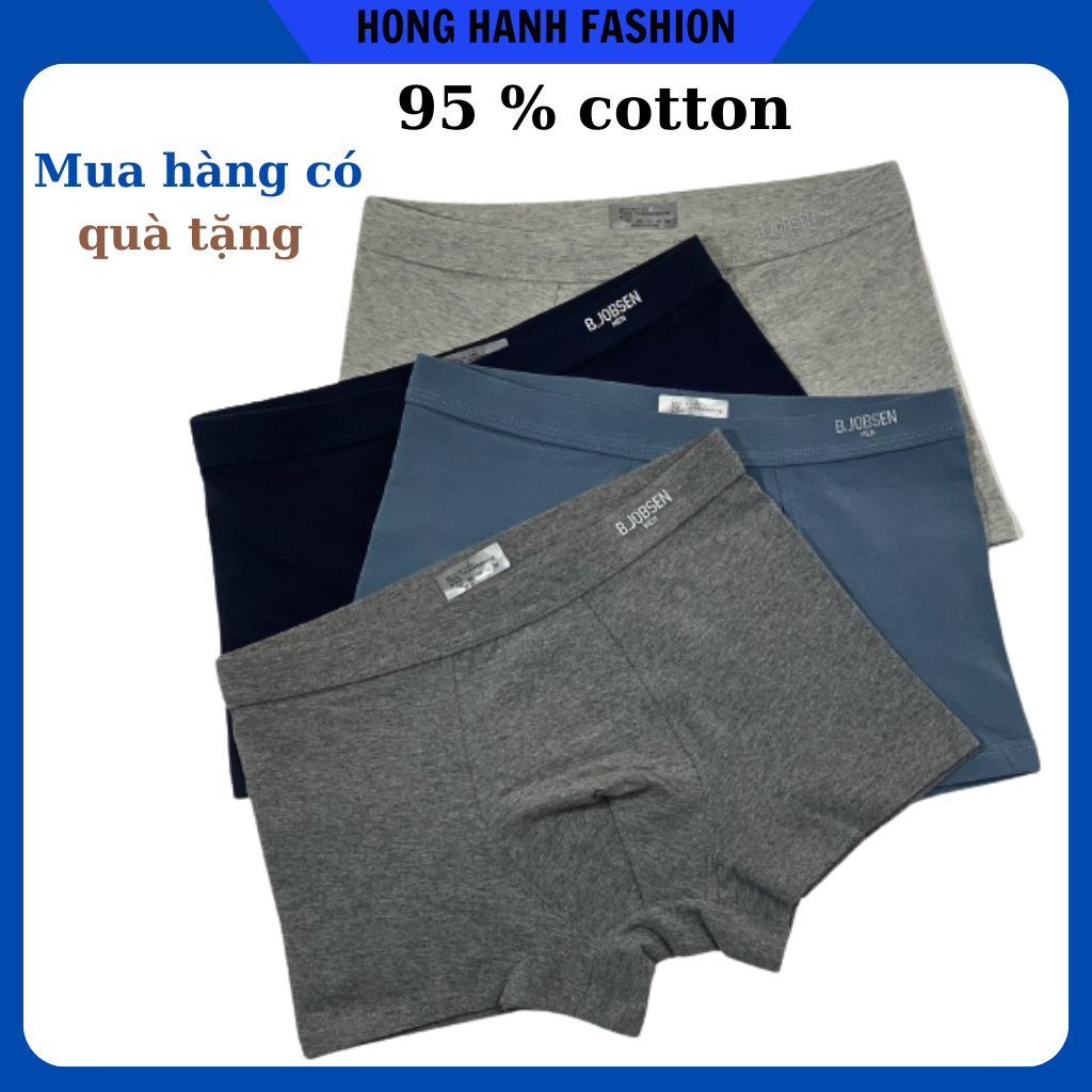 Quần lót nam cotton thông thoáng co giãn 4 chiều, quần sịp nam đùi liền mạch, mềm,mịn,mát đủ size L,XL,XXL,XXL