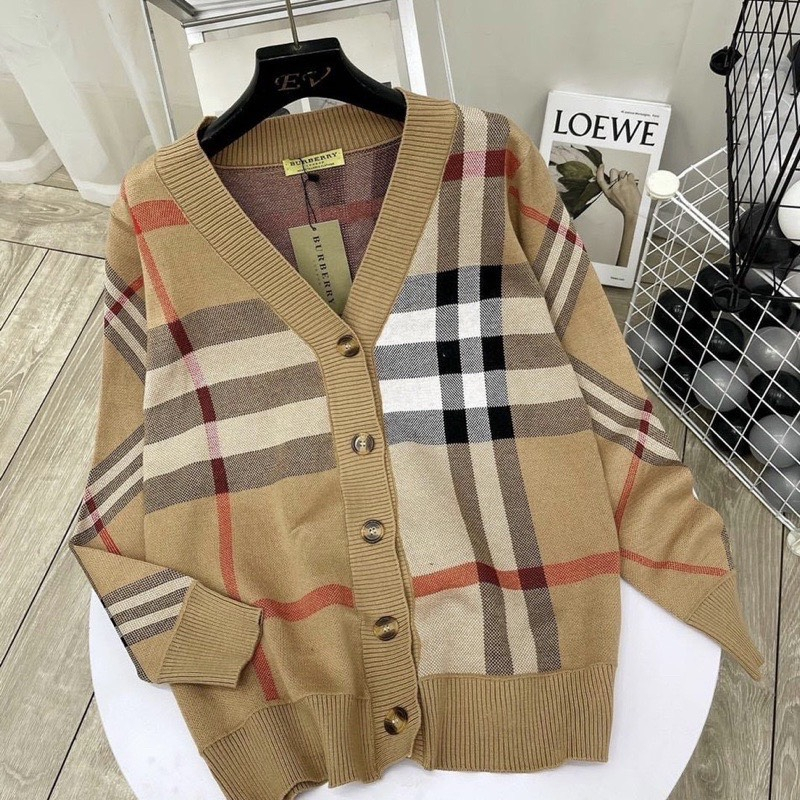 Áo Cardigan Len BBR Form Rộng Unisex Cao Cấp_Hàng Trend 2023