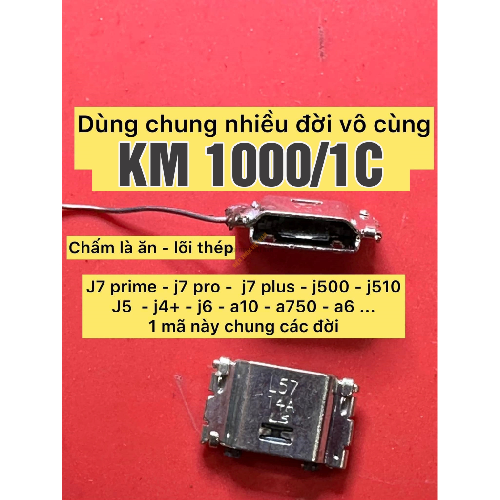 Chân sạc điện thoại ss j7 prime dùng chung