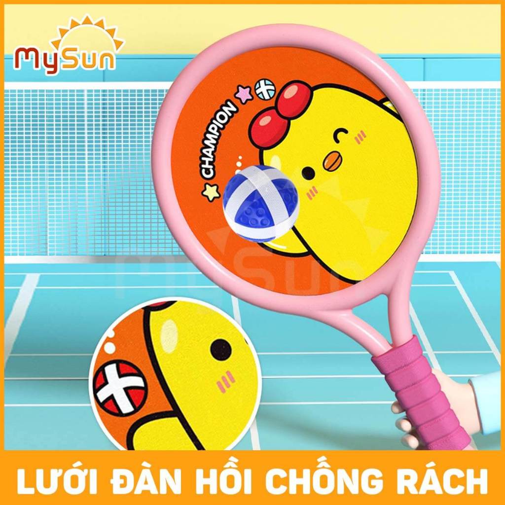 Đồ chơi vợt cầu lông, bóng bàn cho bé giá rẻ mầm non - mẫu giáo phát triển vận động ngoài trời.