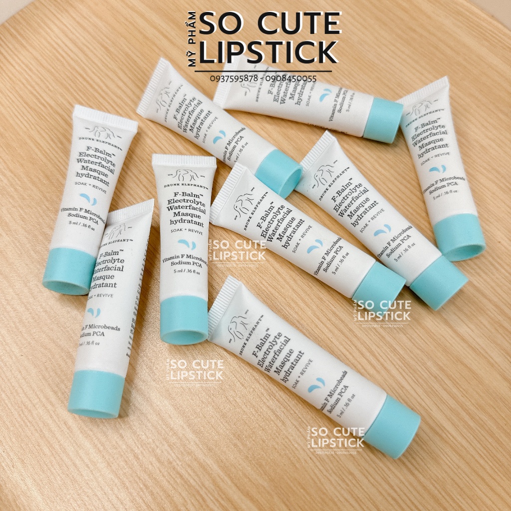 Mặt Nạ Drunk Elephant F-Balm Electrolyte Waterfacial Mask 3ml/ 5ml