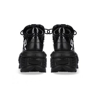 Giày da - Boots da New Rock tán đinh NGỌN LỬA [ ORDER ]