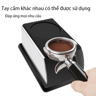 Sẵn sàng giao hàng / Đế nén cà phê bằng gỗ Giá đỡ dụng cụ pha cafe ocd tamper base silicone