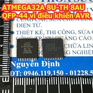 ATMEGA32A U-TH AU / 8U-TH 8AU ATMEGA32 QFP-44 vi điều khiển AVR kde1433