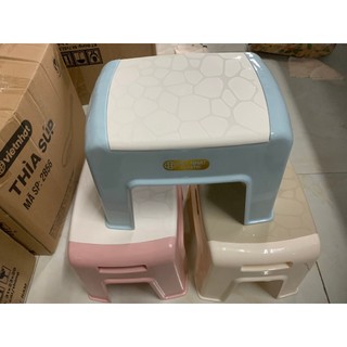Ghế nhựa đẩu hai màu Việt Nhật 2010 ghế đẩu siêu bền màu đẹp