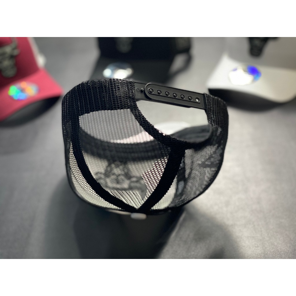 Nón kết, mũ lưỡi trai CHICAGO phối lưới vải Kaki đẹp Form chuẩn