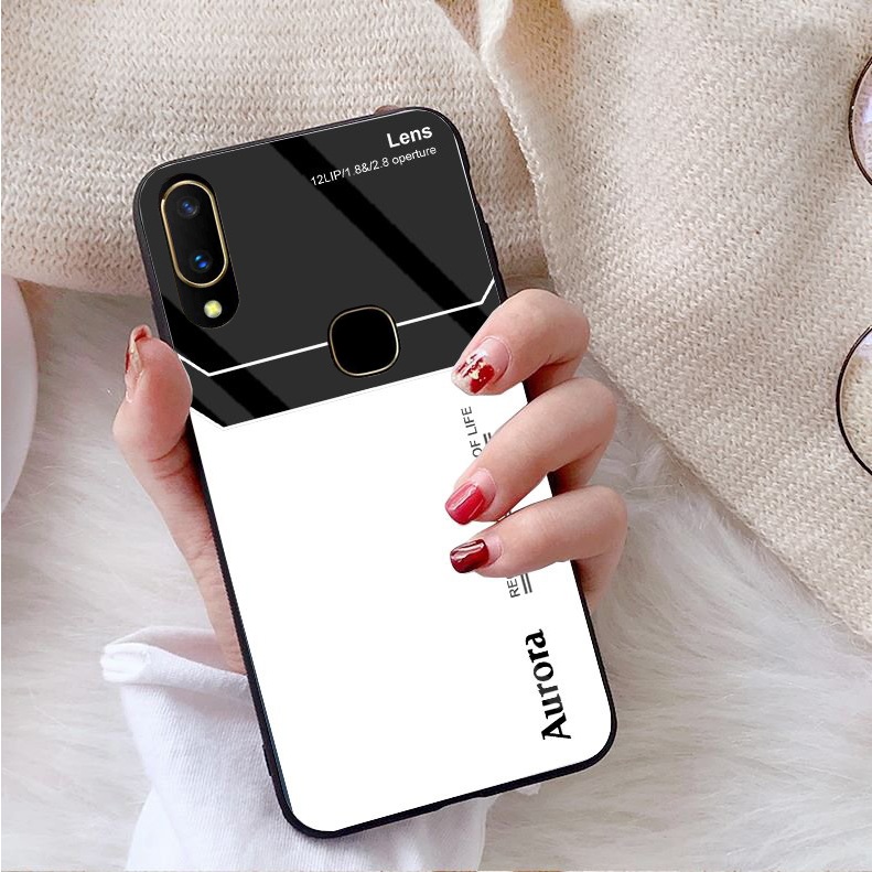 Ốp Lưng VIVO V9, V9 YOUTH, Y85, V11i Mặt kính gương sáng bóng cao cấp