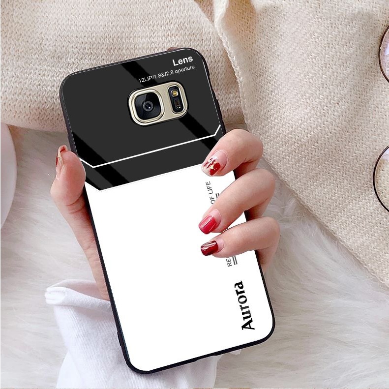 Ốp Lưng SAMSUNG GALAXY S7,S7 EDGE Mặt kính gương sáng bóng cao cấp