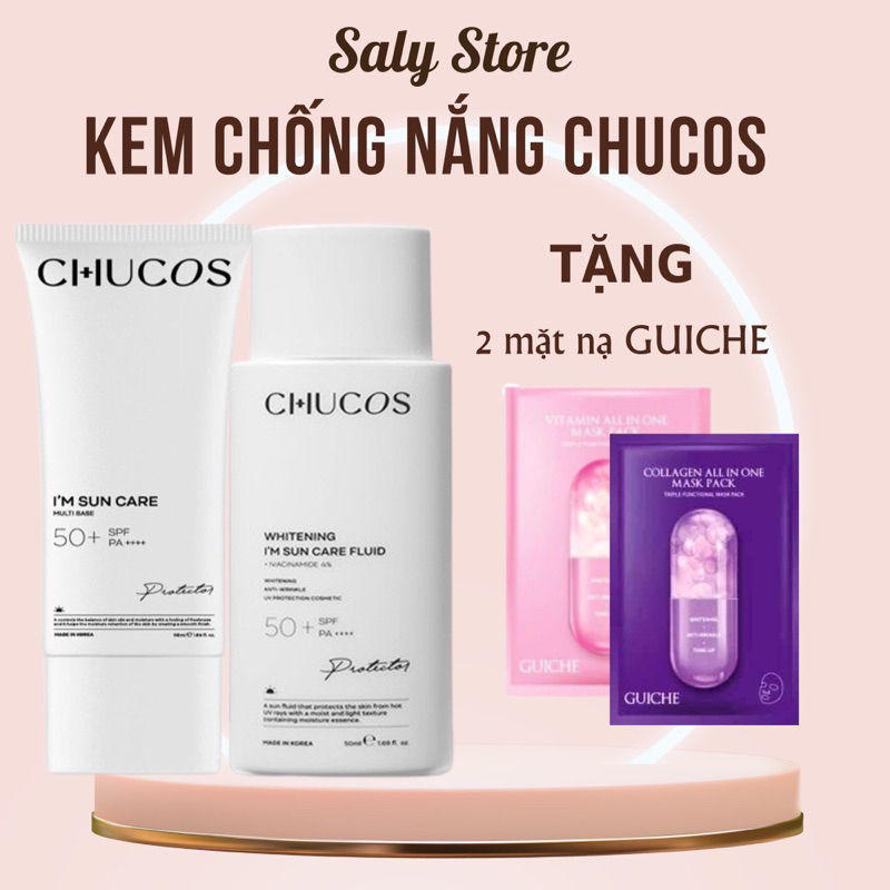 Kem Chống Nắng Bảo Vệ Da Và Nuôi Dưỡng Làn Da Chucos I’m Sun Care Multi Base (50ml)