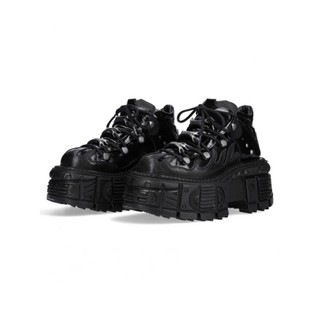 Giày da - Boots da New Rock tán đinh NGỌN LỬA [ ORDER ]