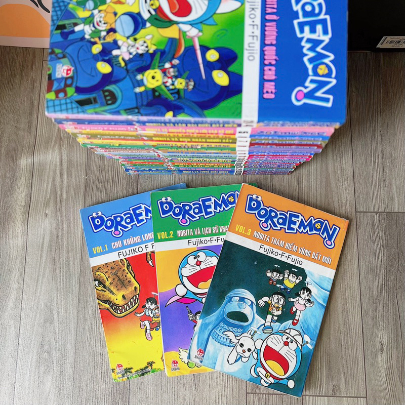 Doraemon Dài Ngược Đầy Đủ Hàng Đẹp Mới 80-85%