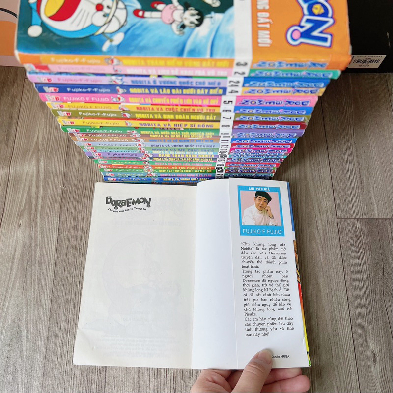 Doraemon Dài Ngược Đầy Đủ Hàng Đẹp Mới 80-85%
