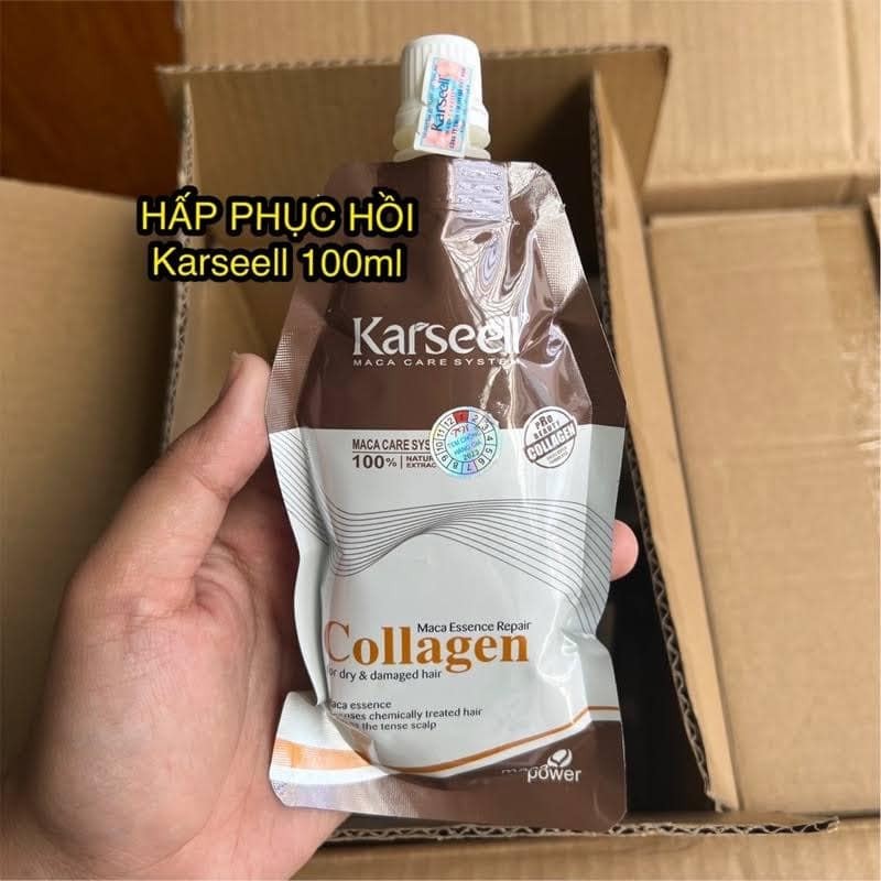 Kem Hấp Tóc Karseell Collagen 100ml và 500ml