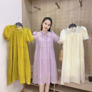  Váy tơ suông xinh xắn bầu mang được 2 lớp [V28] Kho Sỉ Bảo Ngọc 