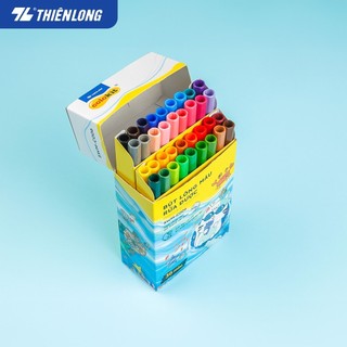Bút Lông Màu Thiên Long Fiber Pen Washable SWM-C006 - 36 Màu