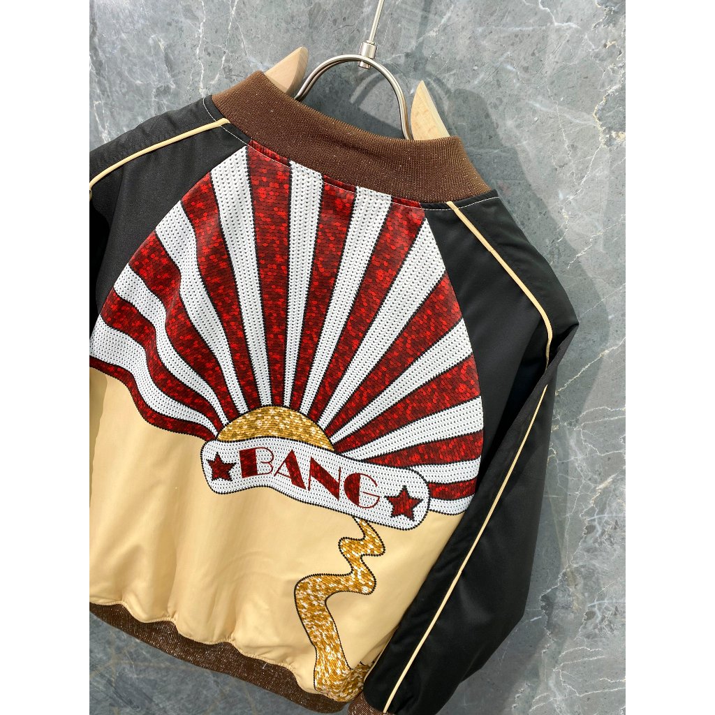 Áo Khoác Gió Nam In Họa Tiết Sau Lưng tinh tế, đẹp, nét - Áo Khoác Nam Phối Hai Màu độc đáo