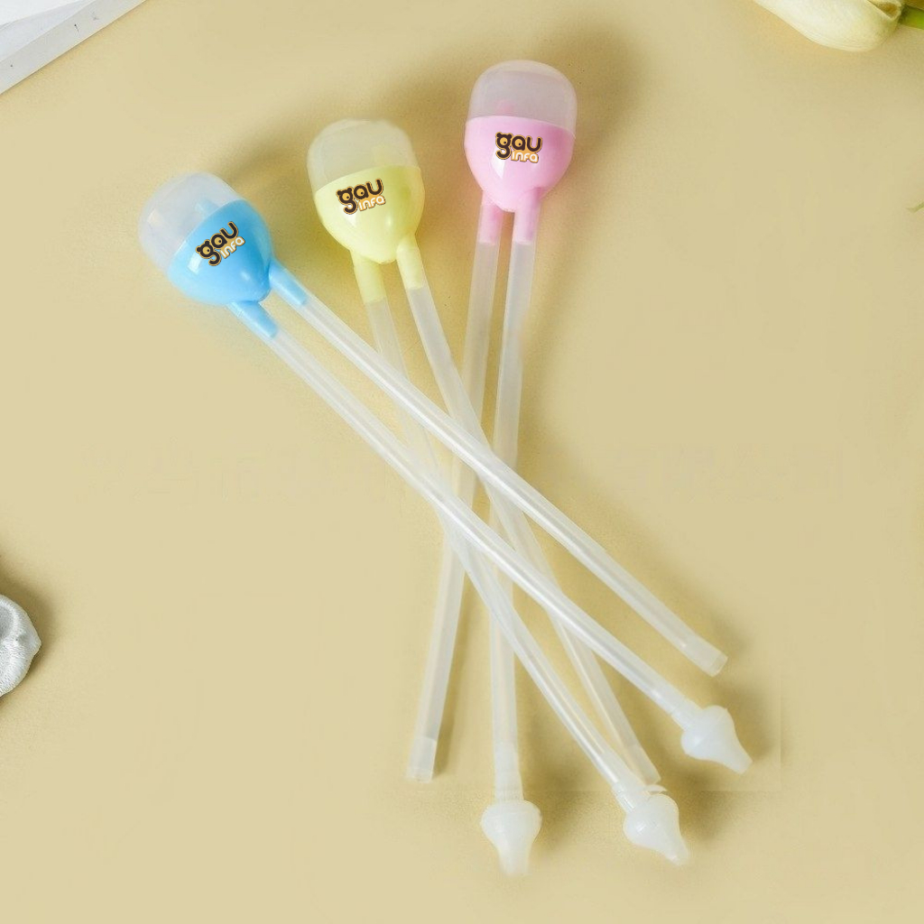 Hút mũi cho bé dụng cụ hút mũi đầu silicon siêu mềm, an toàn cho bé Gauinfa
