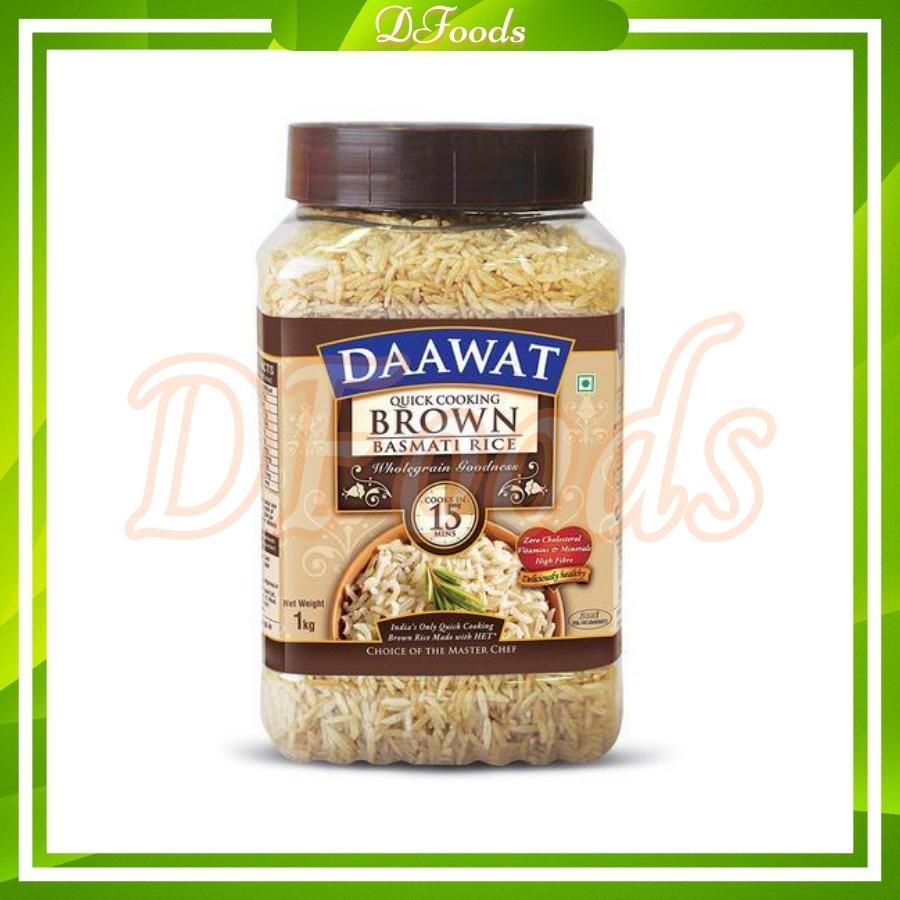 Gạo Basmati Nâu Ấn Độ Basmati Brown Rice 1kg