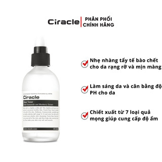   Nước Cân Bằng Ciracle Base Toner (105ml) Giúp Cân Bằng Độ pH Và Dưỡng Ẩm Cho Da Căng Mịn