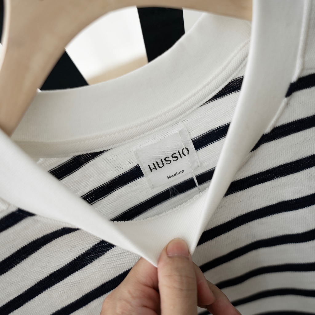 Áo thun nam Raglan WIND vải Cotton Single sọc trẻ trung, năng động, chuẩn form - HUSSIO