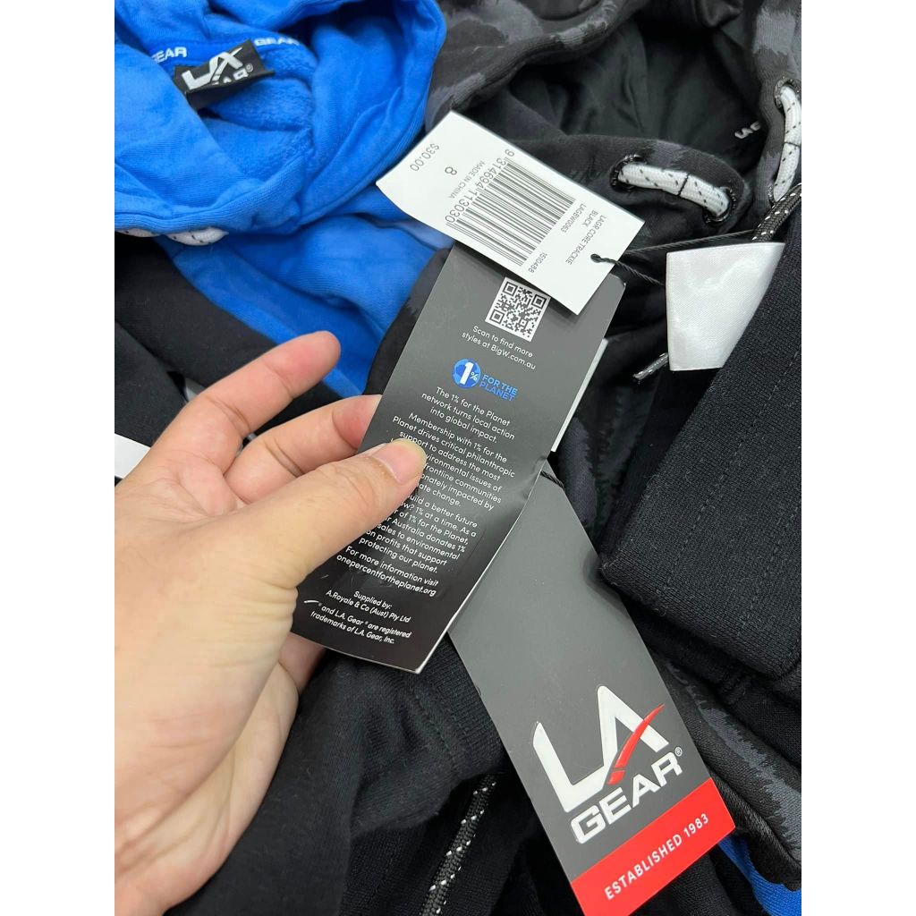 Bộ nỉ bông hoodie loang 3 màu cho bé