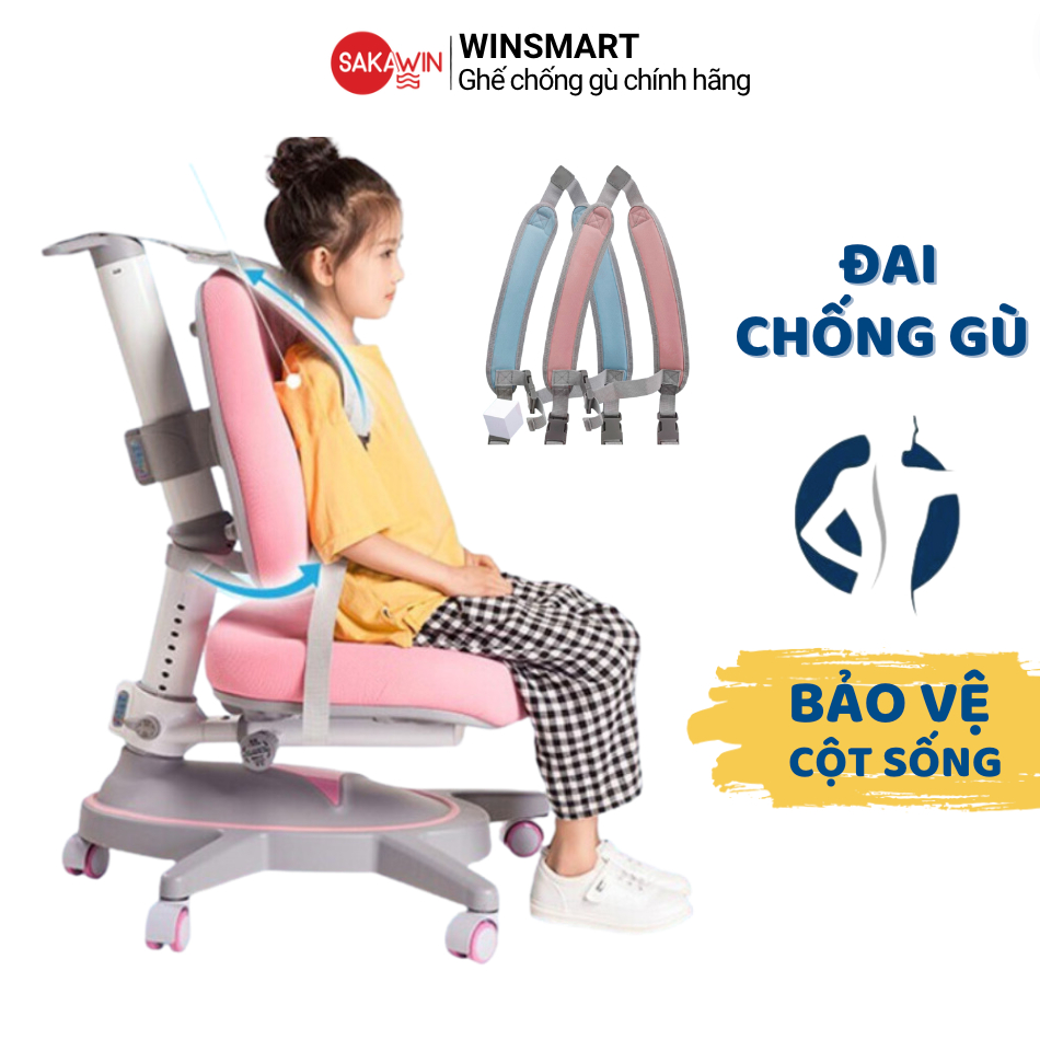 Đai chống gù, chống vẹo lưng học sinh - Dây đai chống gù cho các loại ghế học sinh chống gù