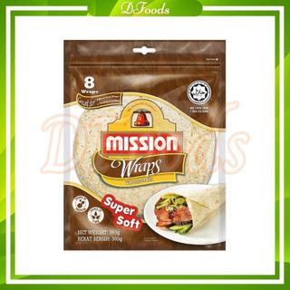 Vỏ bánh Roti Tortillas Wraps Mission gói 360g