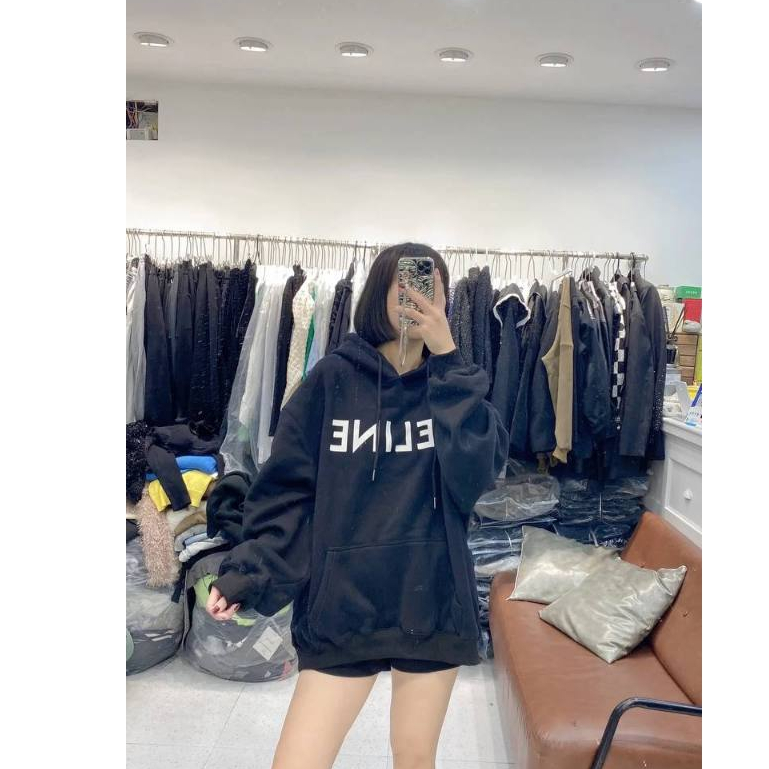 ÁO Hoodie Local Brand Unisex SILENCE T-SHIRT "CE.LINE", Hoodie nỉ bông nam nữ unisex from rộng oversize