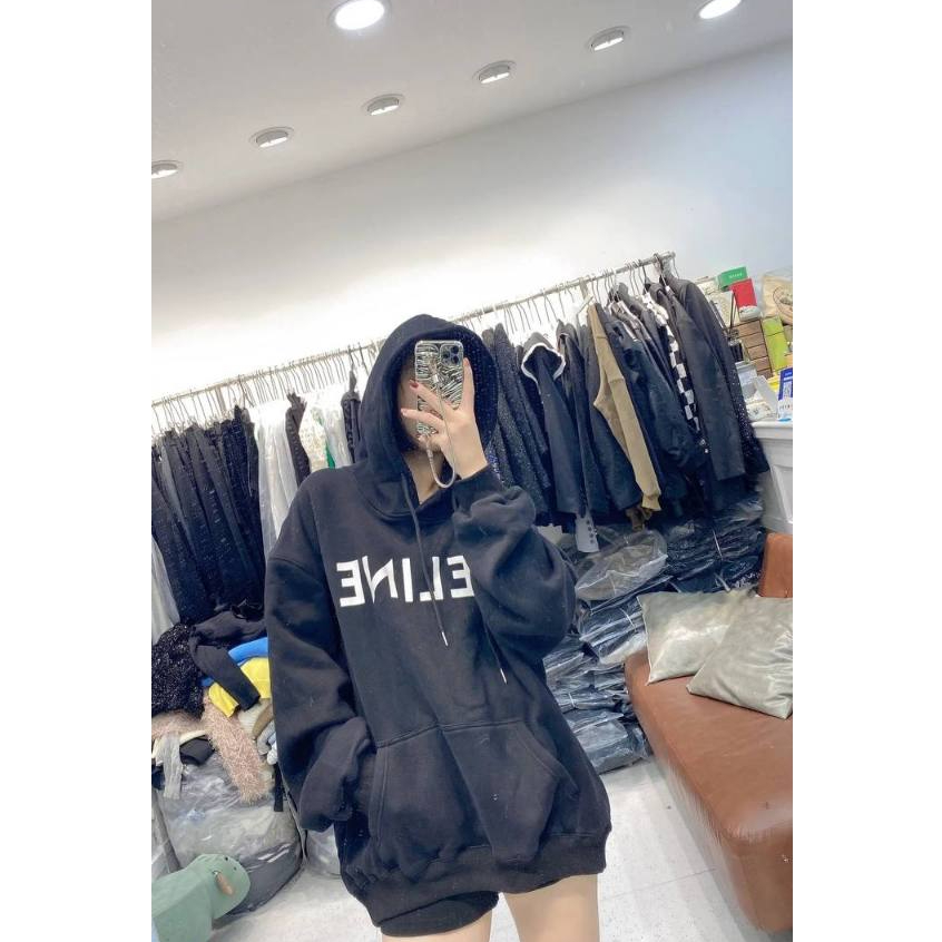 ÁO Hoodie Local Brand Unisex SILENCE T-SHIRT "CE.LINE", Hoodie nỉ bông nam nữ unisex from rộng oversize