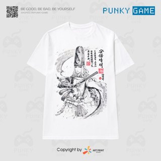 Áo thun Onmyoji Âm Dương Sư Collection Black Art ngắn tay