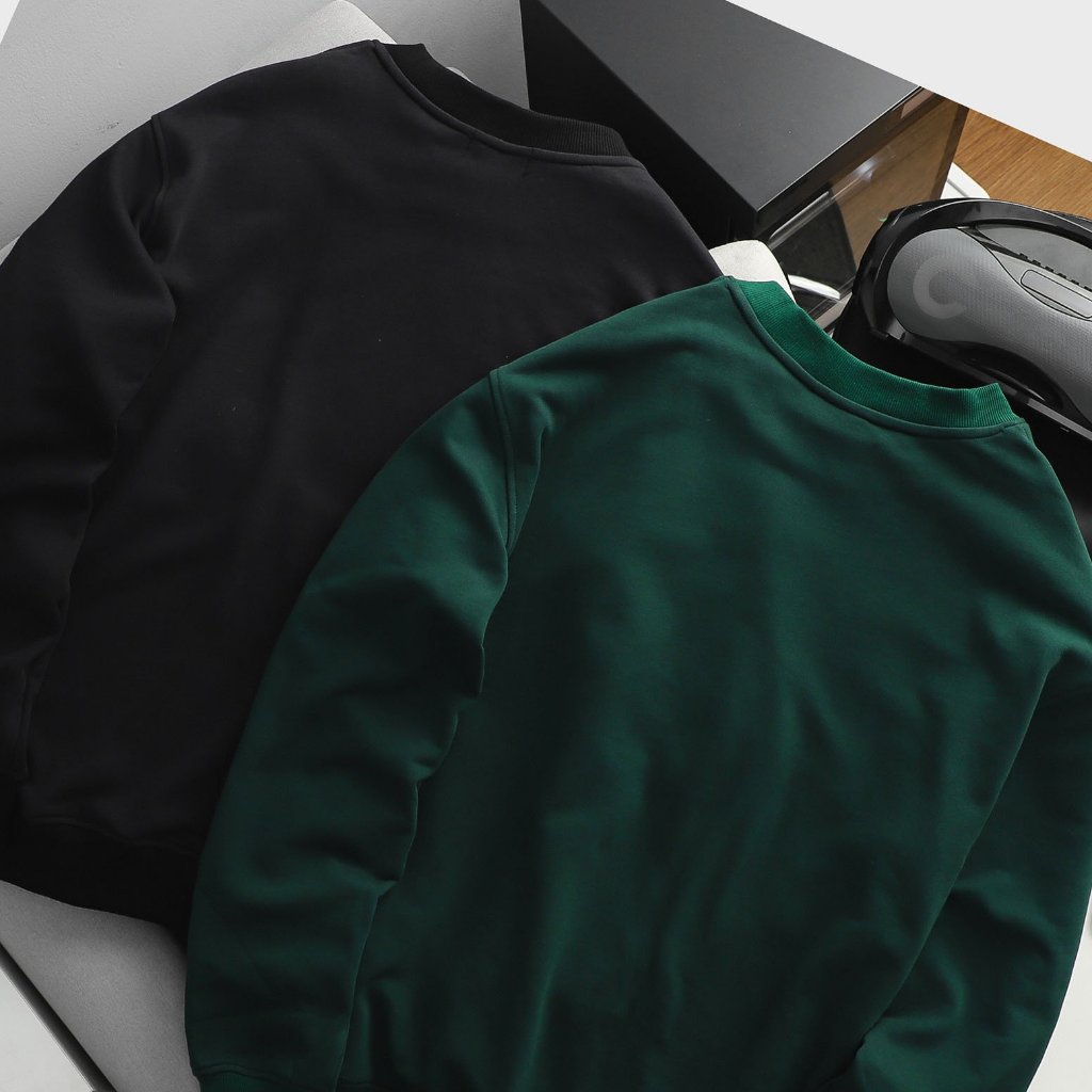 Áo sweater chất nỉ form big size nam IN thời trang
