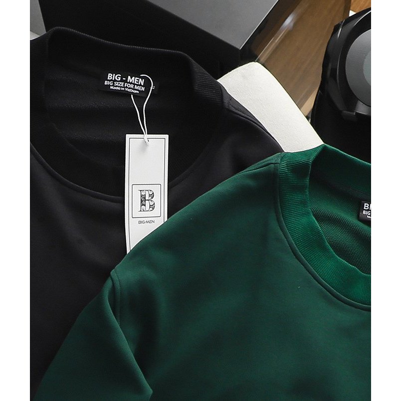 Áo sweater chất nỉ form big size nam IN thời trang