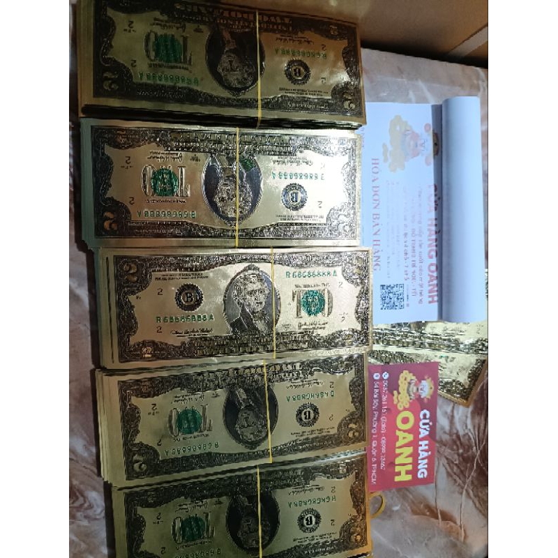 100 TỜ Giấy ĐÔ KẼM. LÀM THÁP TỎI, THÁP ĐÔ KẼM, THÁP OẢN. PHỤ KIỆN HANDMADE làm lì xì Tết.