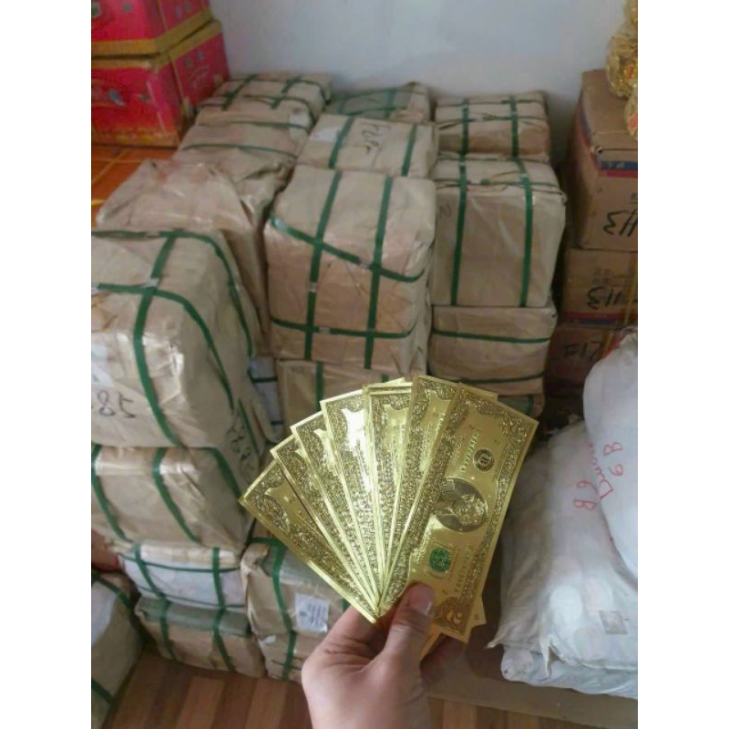 100 TỜ Giấy ĐÔ KẼM. LÀM THÁP TỎI, THÁP ĐÔ KẼM, THÁP OẢN. PHỤ KIỆN HANDMADE làm lì xì Tết.