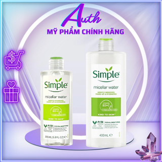 Nước Tẩy Trang Simple Micellar Cleansing Water 200ml