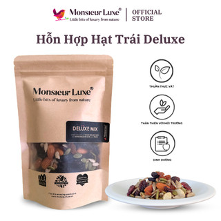 DeLuxe TrailMix - Granola Hạt Trái Cây Mix 6 Loại MONSIEUR LUXE (250G)