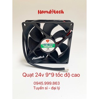 Quạt 24v 9cm2.5 tốc độ cao