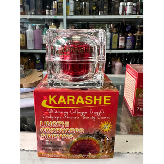 Kem karashe collagen linh chi đông trùng hạ thảo 9 in 1 cao cấp 25g và ngọc trai 25g