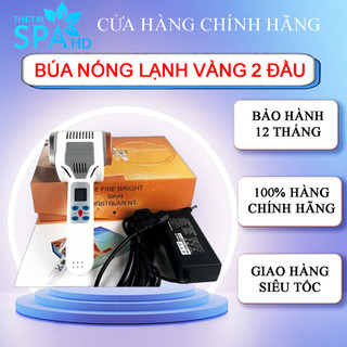 Búa nóng lạnh điện di đầu vàng . máy điện di đầu vàng