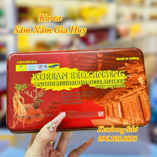 [HÀNG MỚI] Đạm Tổng Hợp Hồng Sâm Nhung Linh Chi, Hộp 60 viên