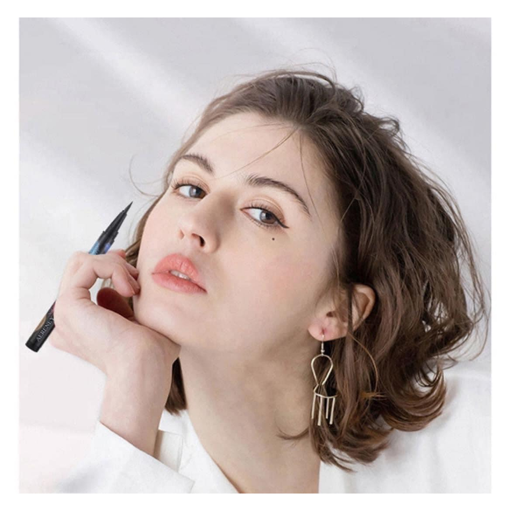 Bút kẻ mắt AERENEY họa tiết hình lông vũ kháng nước không nhòe mềm mượt dành cho người mới bắt đầu paris01.shop