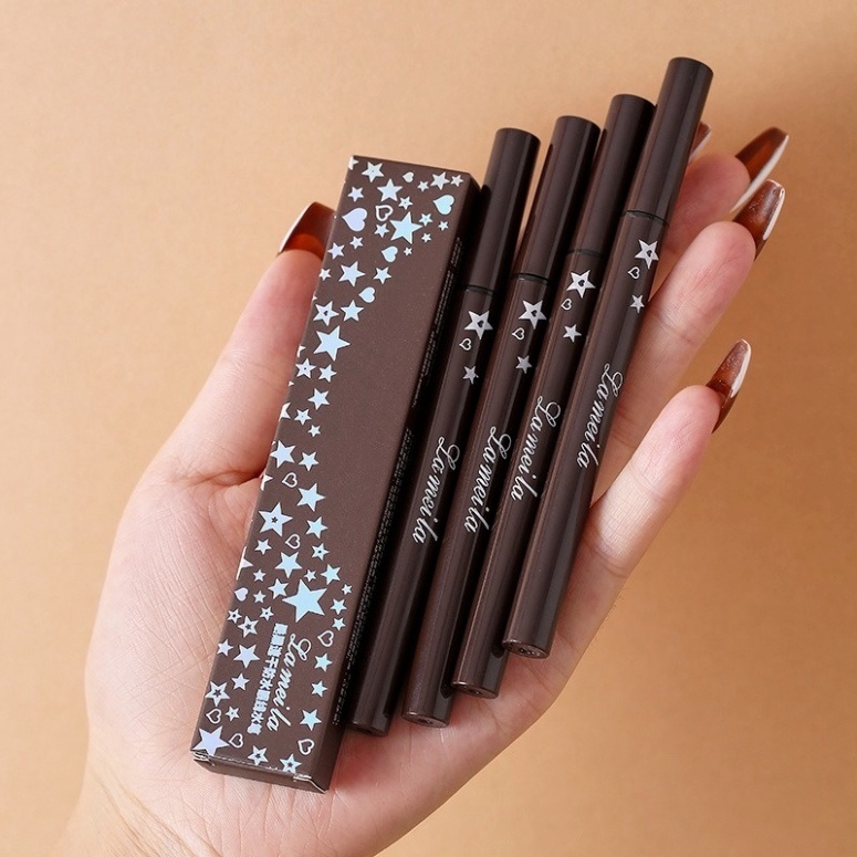 Bút Kẻ Mắt Star Lameila Eyeliner không thấm nước, không trôi, không lem vỏ hình ngôi sao nâu paris01.shop
